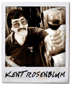 Kent Rosenblum with wine glass